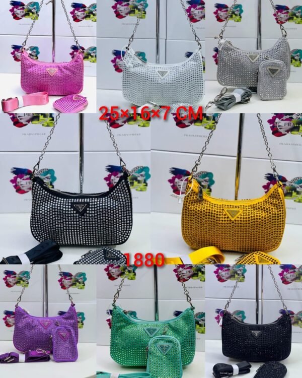 Prada 2-Strap Bracelet Bag