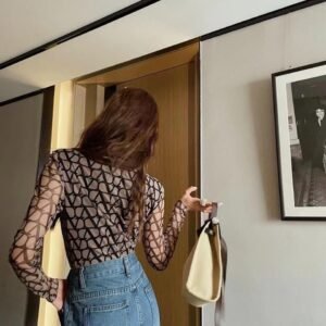 Valentino Sleeve Basic Top: Effortless Elegance