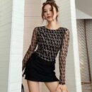 Valentino Sleeve Basic Top: Effortless Elegance