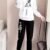 "Empower Your Active Lifestyle with Athletic's Wear Sets" - White & black
