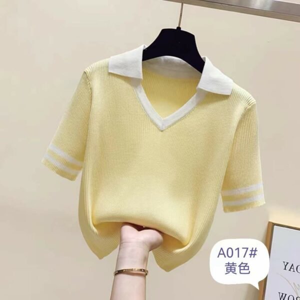 "Effortless Style: Half-Sleeve Sweaters"