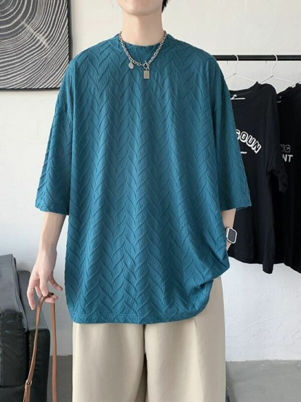 Stylish Comfort: Men's Big Size Long T-Shirts