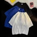Stylish Comfort: Men's Big Size Long T-Shirts 12003Mc