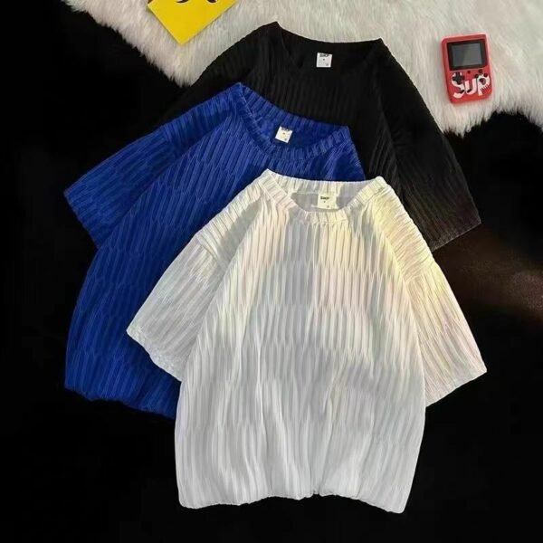 Stylish Comfort: Men's Big Size Long T-Shirts 12003Mc