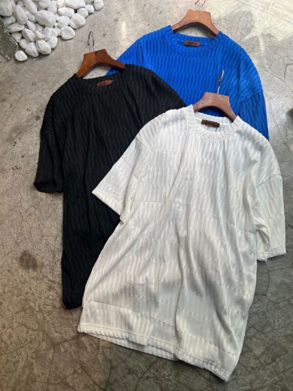 Stylish Comfort: Men's Big Size Long T-Shirts 12003Mc