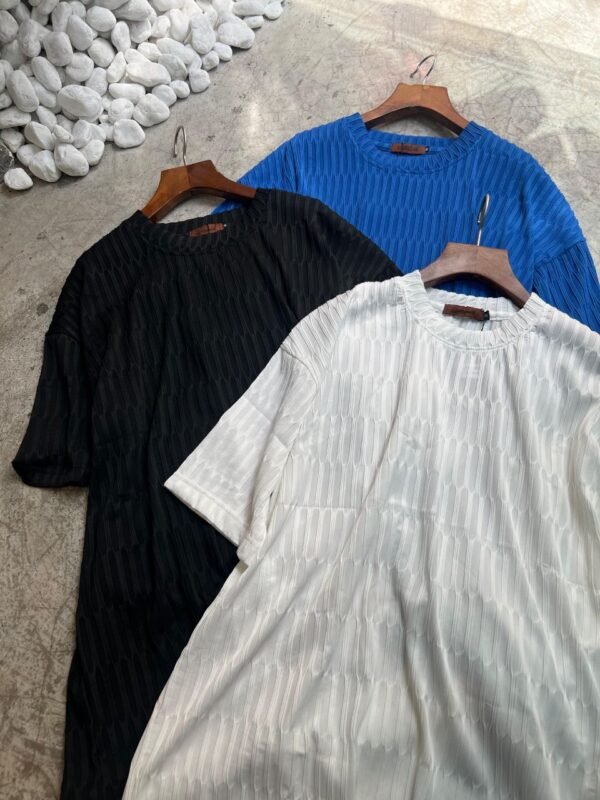 Stylish Comfort: Men's Big Size Long T-Shirts 12003Mc