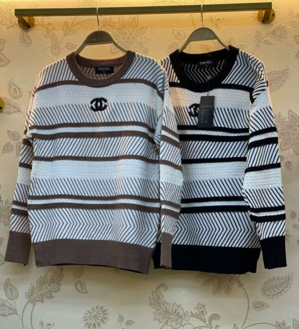 Women's Sweaters Chanel & Hermes & Gucci: Elegance and Warmth Combined