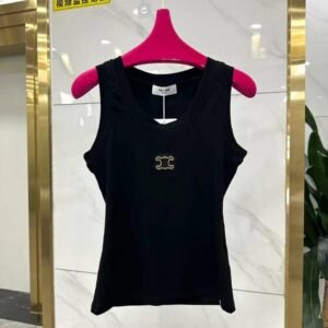 Chic and Edgy: Cut Sleeve Celine Shirt