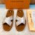 Louis Vuitton Women's Flat Slippers: Luxury for Every Step" - White