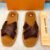 Louis Vuitton Women's Flat Slippers: Luxury for Every Step" - Brown