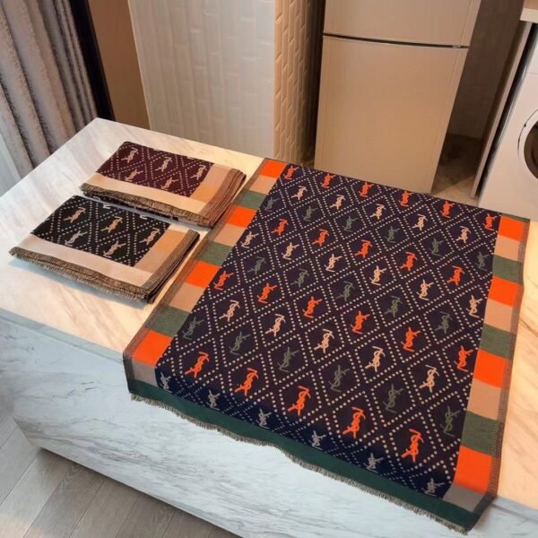 YSL Wool Scarves: Elegance in Every Thread