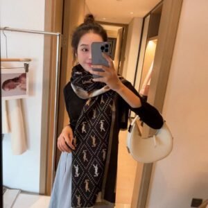 YSL Wool Scarves: Elegance in Every Thread
