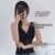 French Romantic Tank Top - black