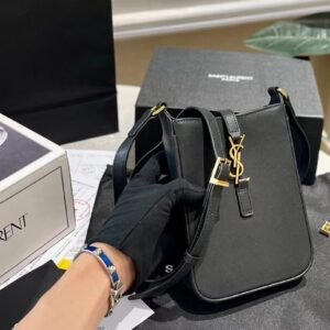 YSL Chic Compact: Elevate Your Style with the 15 cm Sling Bag & Box