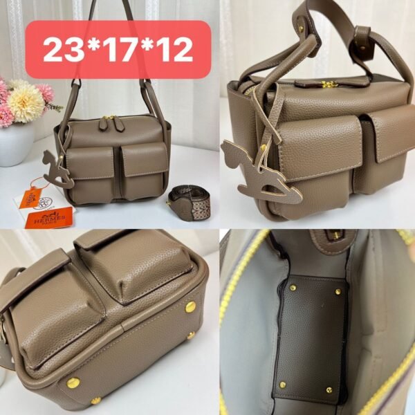 Timeless Luxury: Hermes Shoulder Bag in Perfect Proportions