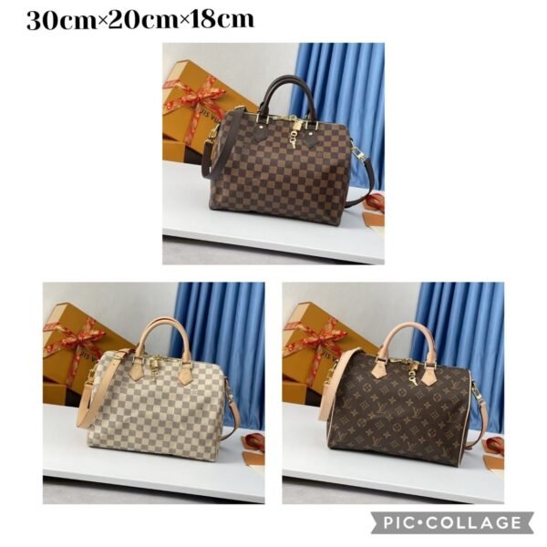 "Timeless Elegance: Louis Vuitton Medium Handbag - 30x20x18 cm"