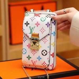 "Mobile Elegance: Louis Vuitton Small Sling Bag with Original Box"