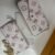 "Versatile Chic: Louis Vuitton 3-in-1 Small Size Sling Bag Set" - white