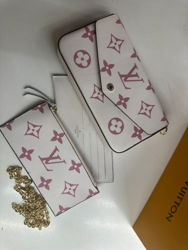 "Versatile Chic: Louis Vuitton 3-in-1 Small Size Sling Bag Set"