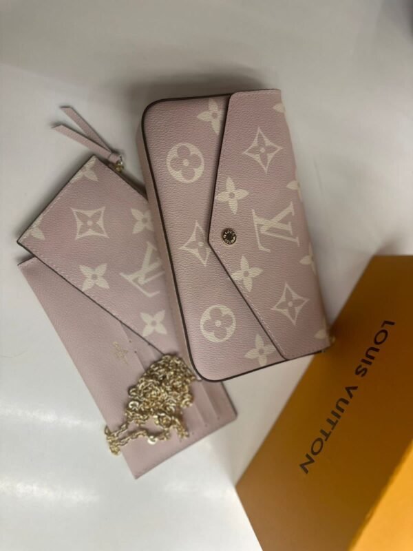 "Versatile Chic: Louis Vuitton 3-in-1 Small Size Sling Bag Set"