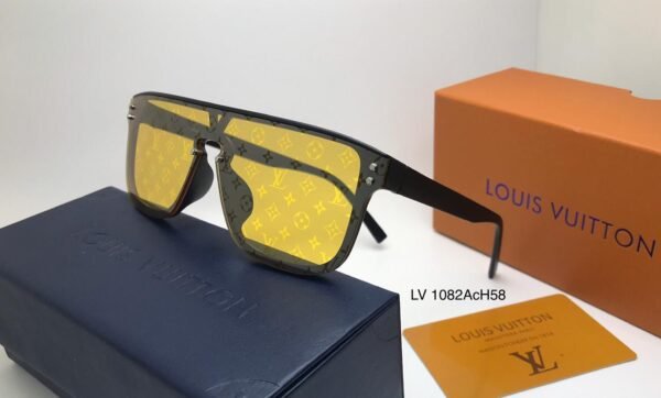 "Luxury Vision: Louis Vuitton Master Oversized Sunglasses"