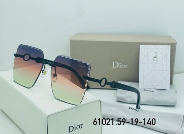 "Elevate Your Look: Ray-Ban and Dior Sunglasses with Box - Only 85 AED"
