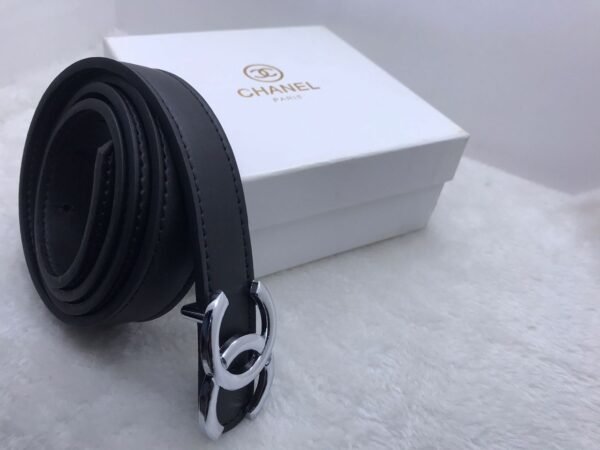 "Chic Simplicity: High-Quality Thin Belts from Hermes and Chanel"