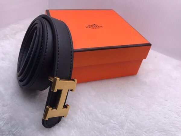 "Chic Simplicity: High-Quality Thin Belts from Hermes and Chanel"