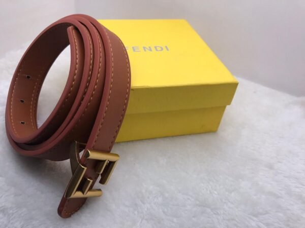 "Sleek Sophistication: Thin Belts Collection from Gucci, Fendi, and Dior"