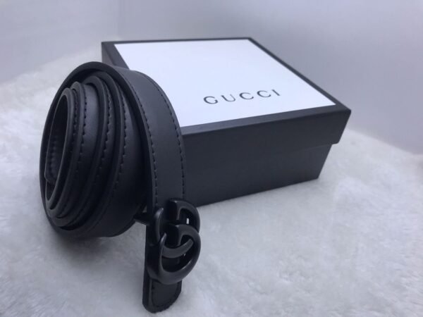"Sleek Sophistication: Thin Belts Collection from Gucci, Fendi, and Dior"