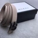 "Sleek Sophistication: Thin Belts Collection from Gucci, Fendi, and Dior"