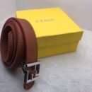 "Sleek Sophistication: Thin Belts Collection from Gucci, Fendi, and Dior"