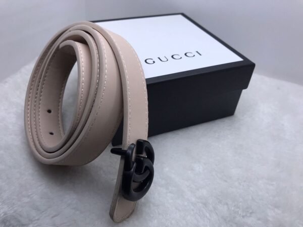 "Sleek Sophistication: Thin Belts Collection from Gucci, Fendi, and Dior"