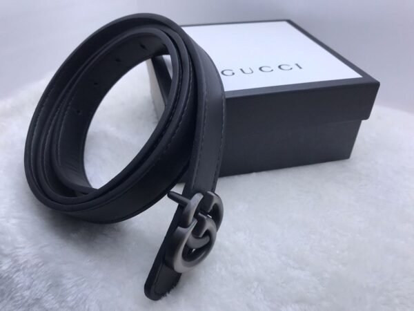 "Sleek Sophistication: Thin Belts Collection from Gucci, Fendi, and Dior"