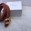 "Sleek Sophistication: Thin Belts Collection from Gucci, Fendi, and Dior"