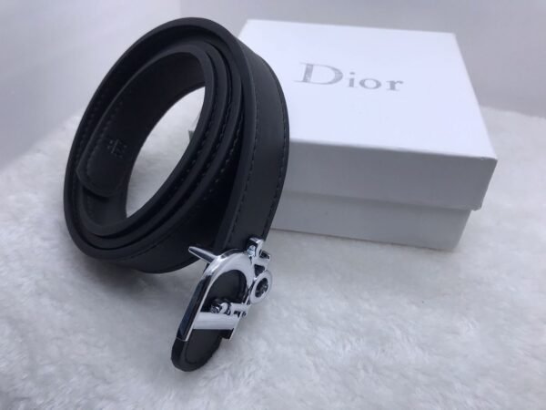 "Sleek Sophistication: Thin Belts Collection from Gucci, Fendi, and Dior"