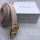 "Sleek Sophistication: Thin Belts Collection from Gucci, Fendi, and Dior"