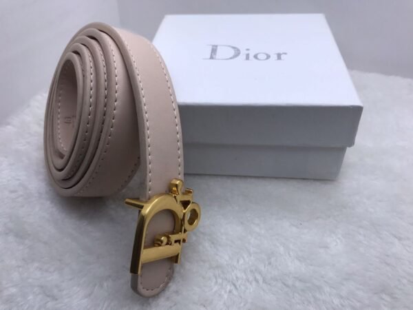 "Sleek Sophistication: Thin Belts Collection from Gucci, Fendi, and Dior"