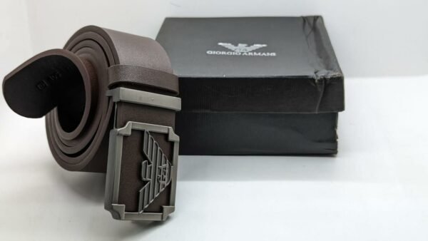 "Ultimate Elegance: Men's Belts Collection from Gucci, Armani, Versace, Mont Blanc, and Calvin Klein"