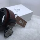 "Ultimate Elegance: Men's Belts Collection from Gucci, Armani, Versace, Mont Blanc, and Calvin Klein"