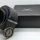 "Ultimate Elegance: Men's Belts Collection from Gucci, Armani, Versace, Mont Blanc, and Calvin Klein"
