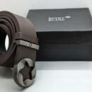 "Ultimate Elegance: Men's Belts Collection from Gucci, Armani, Versace, Mont Blanc, and Calvin Klein"