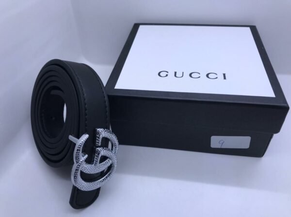 "Gucci Glamour: High-Quality Ladies Belt - Best Seller at 80 AED"