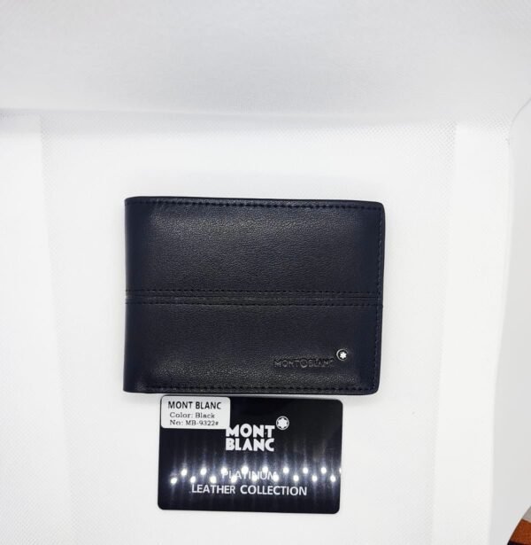 "Refined Essentials: High-Quality Men's Wallets from Gucci, Montblanc, and Prada"