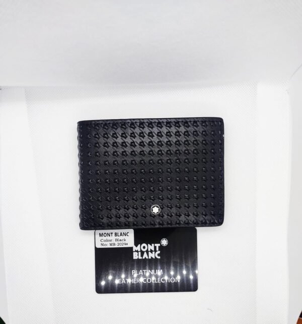 "Refined Essentials: High-Quality Men's Wallets from Gucci, Montblanc, and Prada"