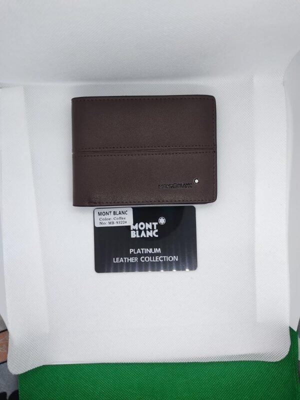 "Refined Essentials: High-Quality Men's Wallets from Gucci, Montblanc, and Prada"