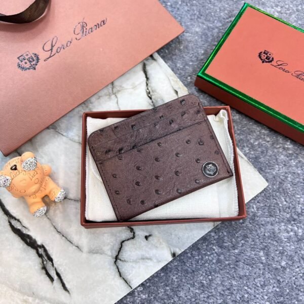 "Luxury Redefined: High-Quality Men's Card Holder by Loro Piana"