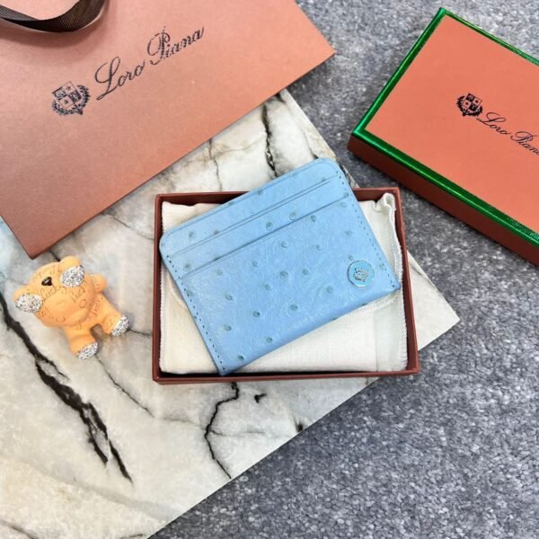"Luxury Redefined: High-Quality Men's Card Holder by Loro Piana"