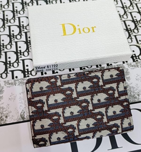 "Vibrant Luxury: Louis Vuitton and Dior Wallets with Box - Only 55 AED"