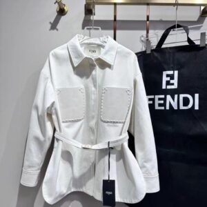 "Elevate Your Wardrobe: New FENDI Women's Jacket - Super Master Quality, 375 AED"